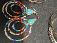 Southwestern Theme Costume Jewlery Lot Necklaces Bracelets Earings 25+ Pieces