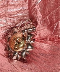 A vintage Milor Italy celestial sun faced