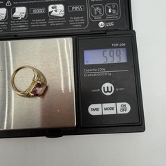Vtg Solid 14k Yellow Gold Over 6 Carat Pink Topaz Ring Designer John C Rinker