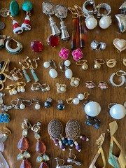 Big Clip-On Earrings Lot Vintage Modern All Wearable Jewelry Over 150 Pairs