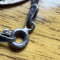 VTG Saint Genesius CREED Sterling Silver Guide my Destiny Pendant 24” 925 Chain