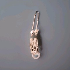 Vintage Carved Elephant BOHO Necklace Ethnic With Circle Pendant