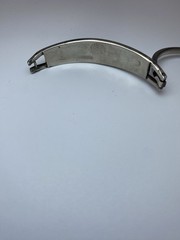 Pick (1)Mexico Silver Abalone Inlay Tension Cuff Bracelet-Black,Purple, or Pink