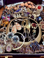 Vintage Estate Costume Jewelry Lot! TRIFARI, NAPIER and more!
