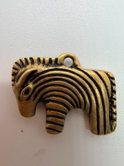 Vintage Heavy Cast Safari Animal Charms Lot 8 Elephant Camel Zebra Jewelry