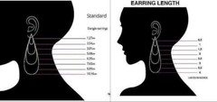 2.95Ct Art Deco Style Lab Created Diamond Wedding 14K White Gold Finish Earrings
