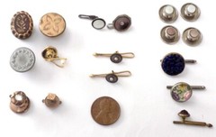 Varied Lot of Vintage Collar Buttons & Studs