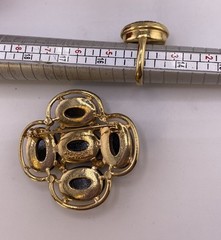Vintage SARAH COVENTRY Jewelry Light Of The East Brooch Ring & Earrings 1968
