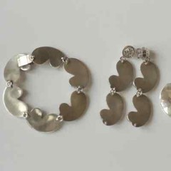 Antonio Pineda attributed Mexico sterling silver Amethyst Set