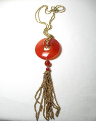 Lanvin Paris Necklace Lucite
