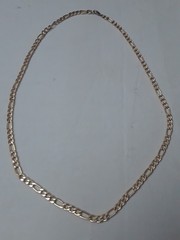 Vintage Lot of 2 Gold-Tone Stackable Flat Chain Necklace 16 – 24 inch