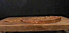 VTG Childs 14K 1/20 GF bracelet “The best thing to hold onto is each other”5.75”