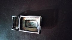Vintage Sterling Silver Pendant with design maracite