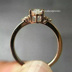 2.55Ct Marquise Cut Lab Created Diamond Engagement Wedding 14K Gold Finish Ring