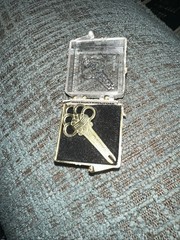 HTF Rare VTG Clip K-Ease Tension Collectible Key to Adjust Clip Earrings