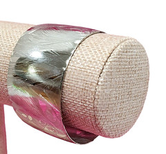 VTG Chunky Chrome MCM Glam Open Cuff Wide Everyday Statement Bracelet