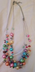 Vtg Lot 10 Costume Fashion Jewelry Quartz Faux Pearl Earrings Necklaces Estate