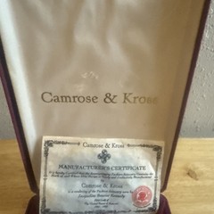 Camrose & Kross JBK Jacqueline Kennedy Faux Pearl Necklace w/ Box & COA
