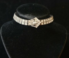 Early 1900’s Art Nouveau/Art Deco signed ” STERLING DIAMONBAR PAT 3-20-17