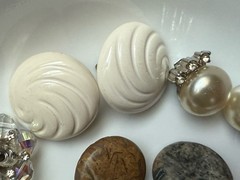 Lot of Vintage Costume Clip-on Earrings 13 Sets Very Good/Excellent