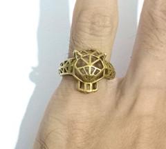 Vintage Ring Copper Style Roman Viking Ancient Bronze Amazing Handmade