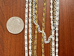 8 Vintage Now Gold Tone White Paint Necklaces Monet Vendome Roget Napier Earring