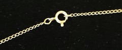 Vtg 70’s 1/90 GF 12k Gold Tigers Eye Agate Italian Horn Pendant & 17″ Necklace