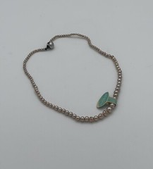 Vintage Du Barry JAPAN Simulated Pearl necklace with Original Tag Cocktail Style