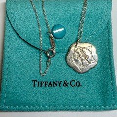 Tiffany 2008 Women Nike Marathon San Francisco Charm Pendant Silver 16”Necklace