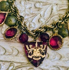 Vintage Accessocraft NYC Pair Of Statement Charm Bracelets