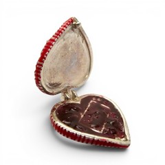 Sterling Silver ENAMEL All My Love BOX OF CHOCOLATES Valentine’s Gift RED Charm