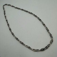 Vintage 925 Sterling Silver Heavy Men’s Chain Necklace 58g (2.05 oz) 26 in (66