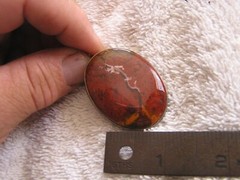 Vintage Brown Natural Stone Pendant