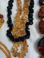 Amber Jewelry Lot Reconstituted & Baltic Amber Mixed Lot READ Descrip