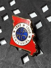 General Federation Of Womens Clubs Centennial GFWC Pin