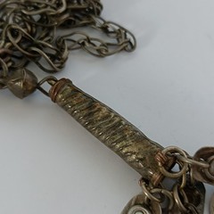 Vintage Tribal Ottoman Coin Necklace Ethnic Boho Statement Lariat Long Fringe