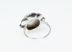 835 Silver – Antique Art Nouveau Ring – Moonstone