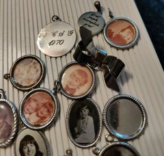 Photo Charm or Pendant Lot