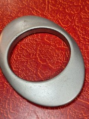 PAIR Vintage 80s 90s Geometric Plastic Bangle Bracelets Cyndi Lauper 1980s 1990s