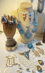 Texan/Southwestern/Cowboy/Native 85+Piece Lot 2+Lbs of VTG to Modern Jewelry.