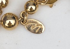 Vintage to Now Lot of 8 Gold tone Necklaces – 2 signed Liz Claiborne
