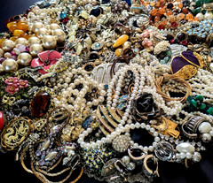Huge Estate Jewelry Lot 150+ Pc 6.5+ Lb All Wearable Antique to Now Many Signed