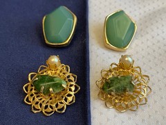 Vtg Clip-On Earring Lot Costume Jewelry Napier NWH Marvella Monet Sarah Cov