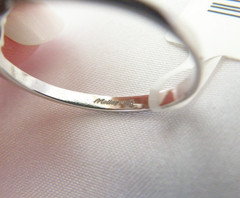 Designer Sterling Silver 925 Natural Mandarin Orange Garnet Ring Size 10