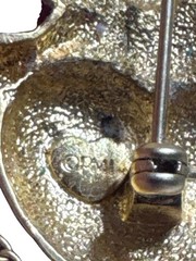 Precious Moments Brooch Gold-Tone You Have Touched So Many Hearts Angel Design