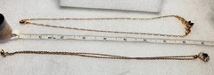 Vintage Costume Jewelry Lot Gold Tone Rhinestone Pearl Earrings Necklaces