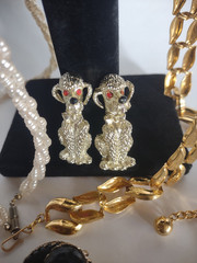 Costume Jewelry Lot Many Signed Lisner Monet Park Lane Napier W Germany Japan +