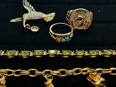 Lot of 17 Pieces of Vintage to Now Jewelry. Avon, J Crew, Brighton & Unbranded