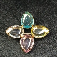 Vintage AVON Pastel Lucite Stone Pin Brooch. 12-836