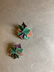 Vintage 1980s Jewelry: Earrings w/ Backs, Necklace, Shoe Clips, Polymer Clay